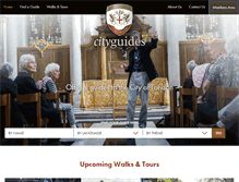 Tablet Screenshot of cityoflondonguides.com
